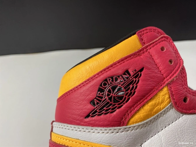 High Retro Jordan AIR Light Fusion Red OG 555088-603 1 0719